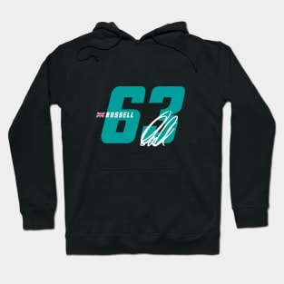 George Russell 63 Signature Number Hoodie